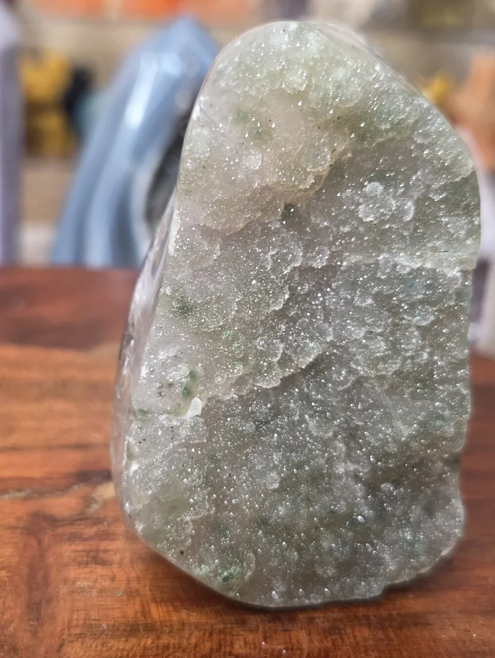 Green Amethyst Freeform 2.5x2.5 (Attracts Abundance)